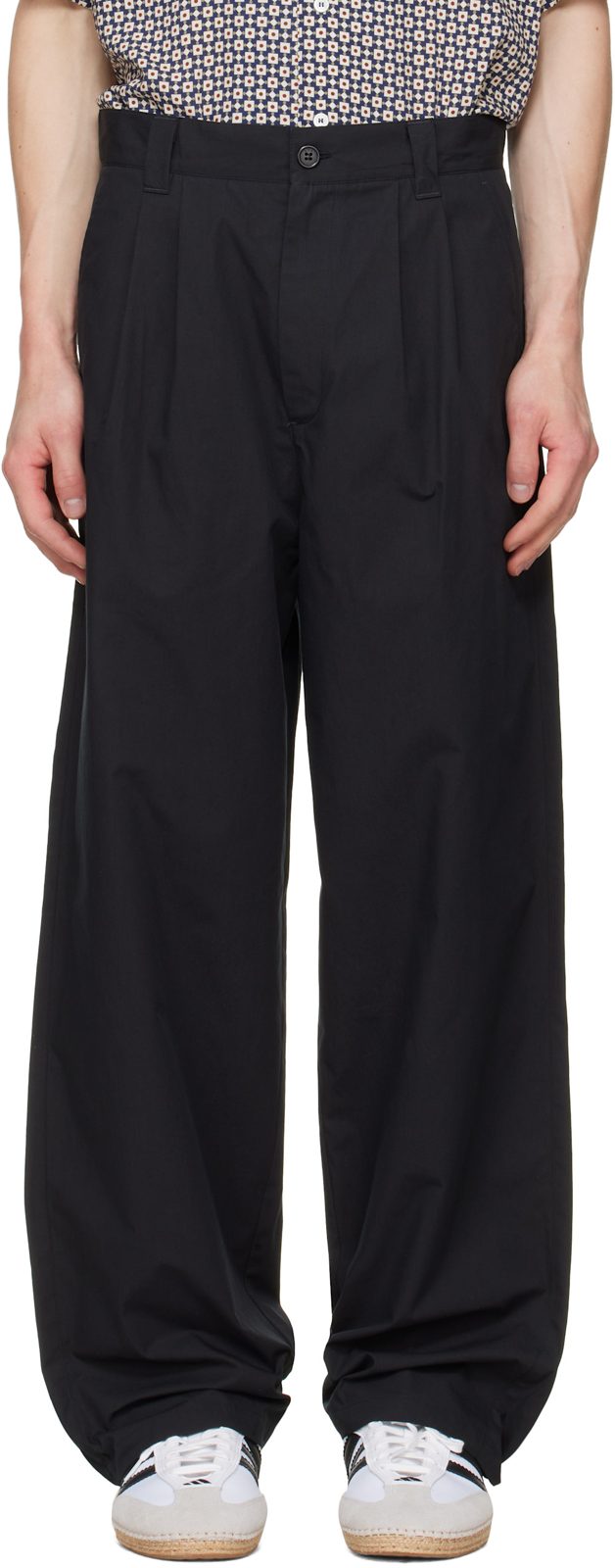 Black Ricky Trousers 262252M191001