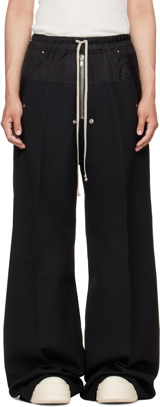 Black Tower Wide Bela Trousers 262232M191039