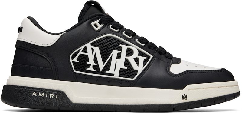 Black & White Classic Low Sneakers 262886M237006