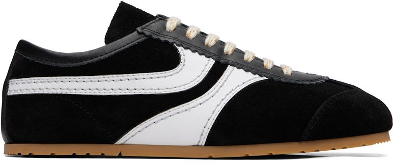 Black Suede Sneakers 262358F128000