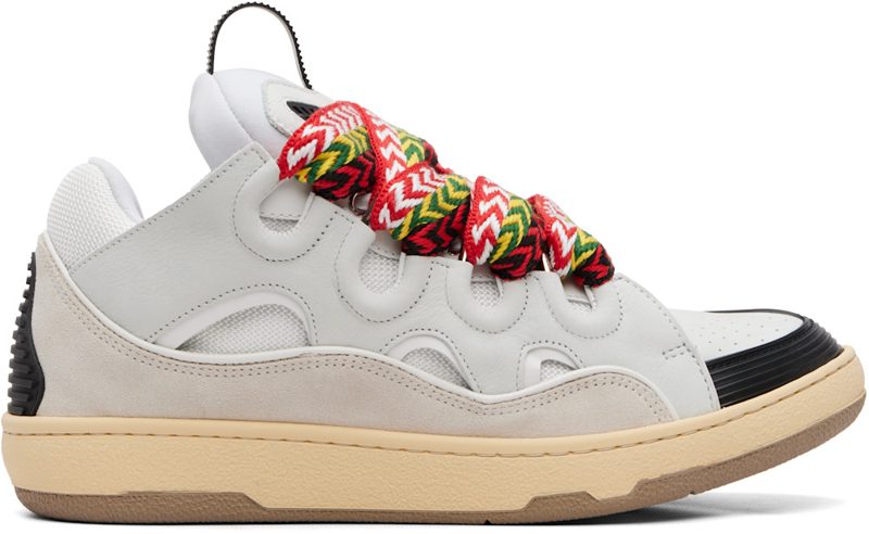 White Curb Sneakers 262254F128015