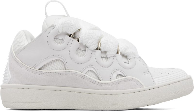 White Curb Sneakers 262254F128009