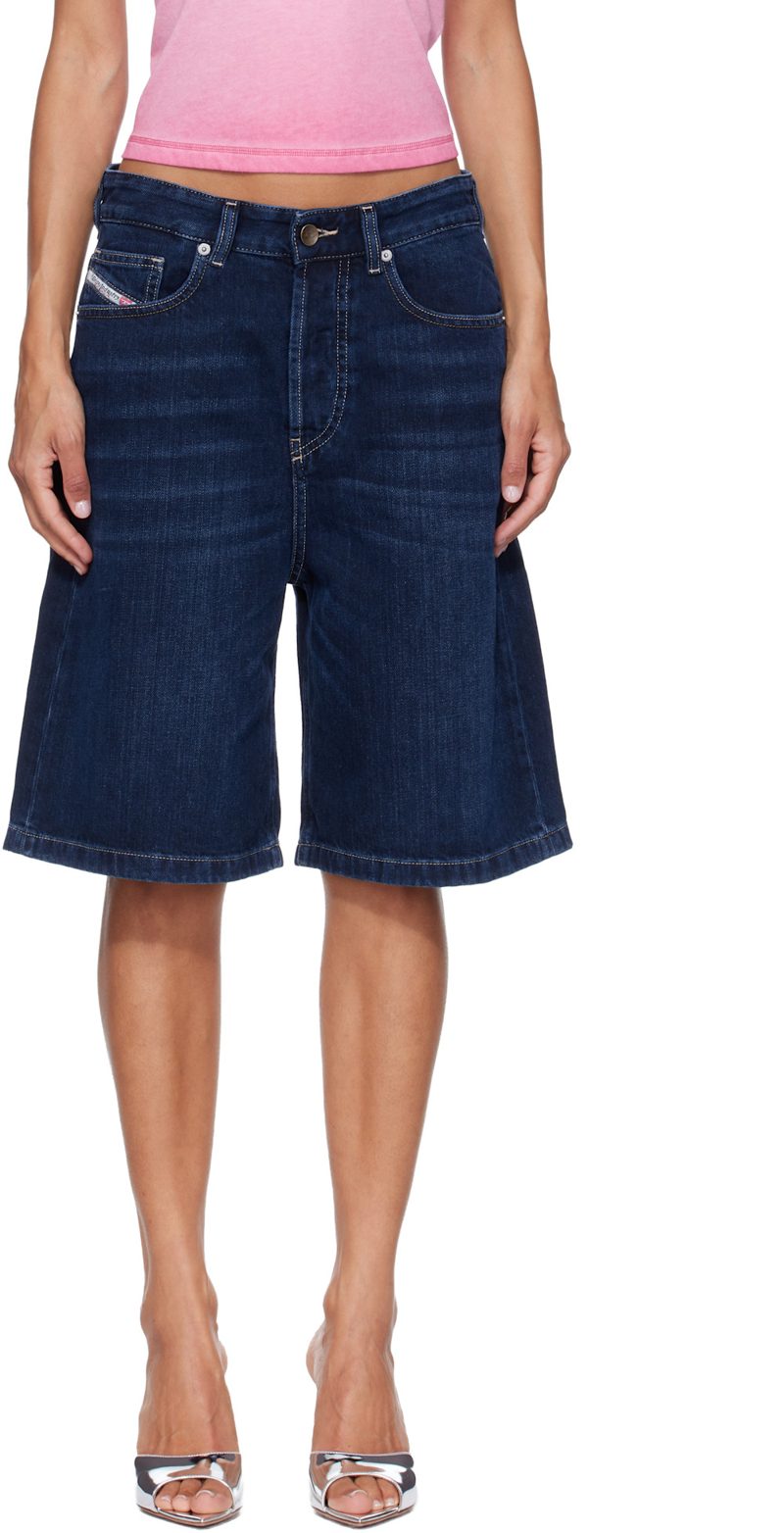 Navy De-Sire-Short Denim Shorts 262001F088006