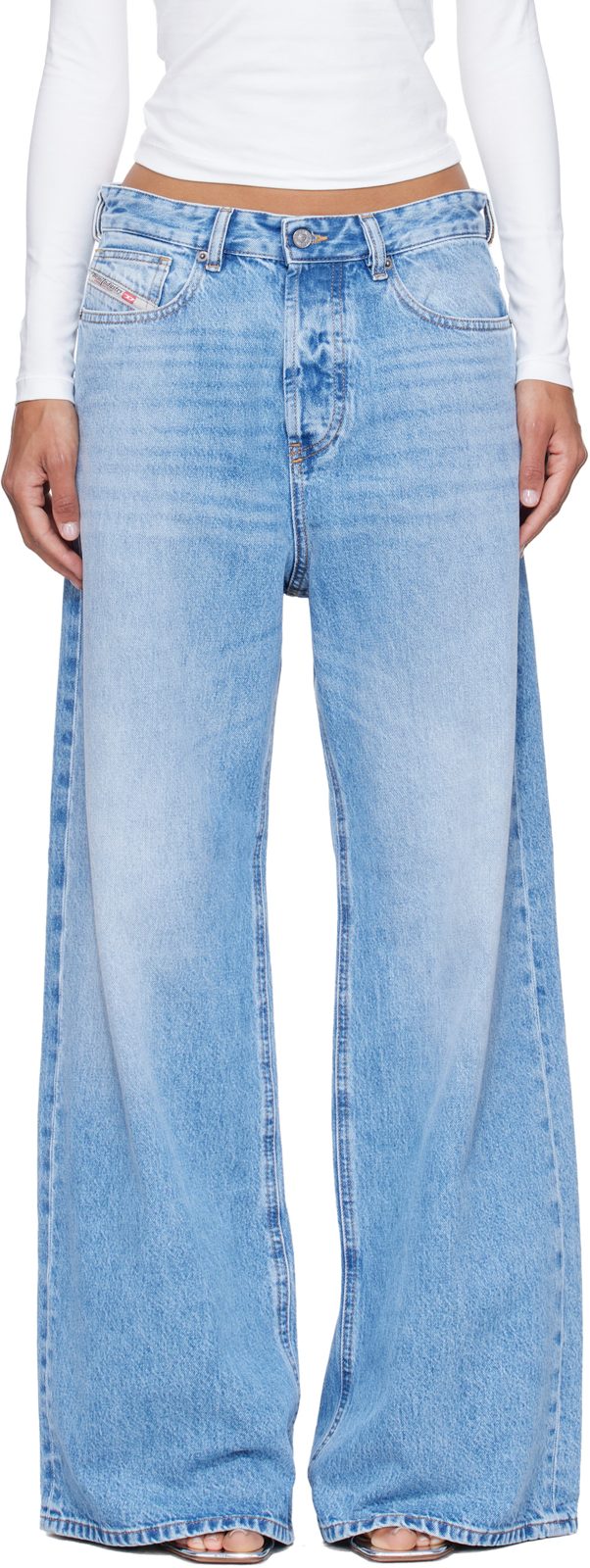 Blue Relaxed Low Waist 1996 D-Sire Jeans 262001F069028