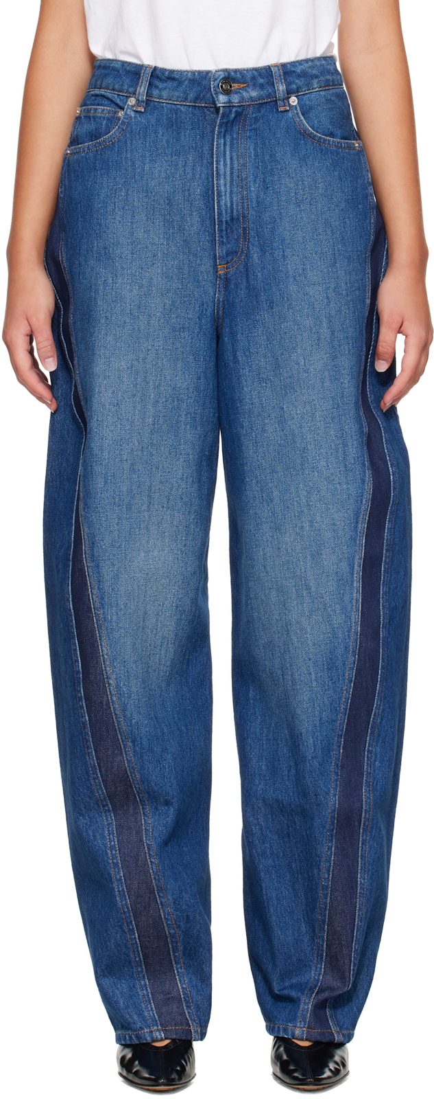 Blue Cocoon Jeans 262278F069002