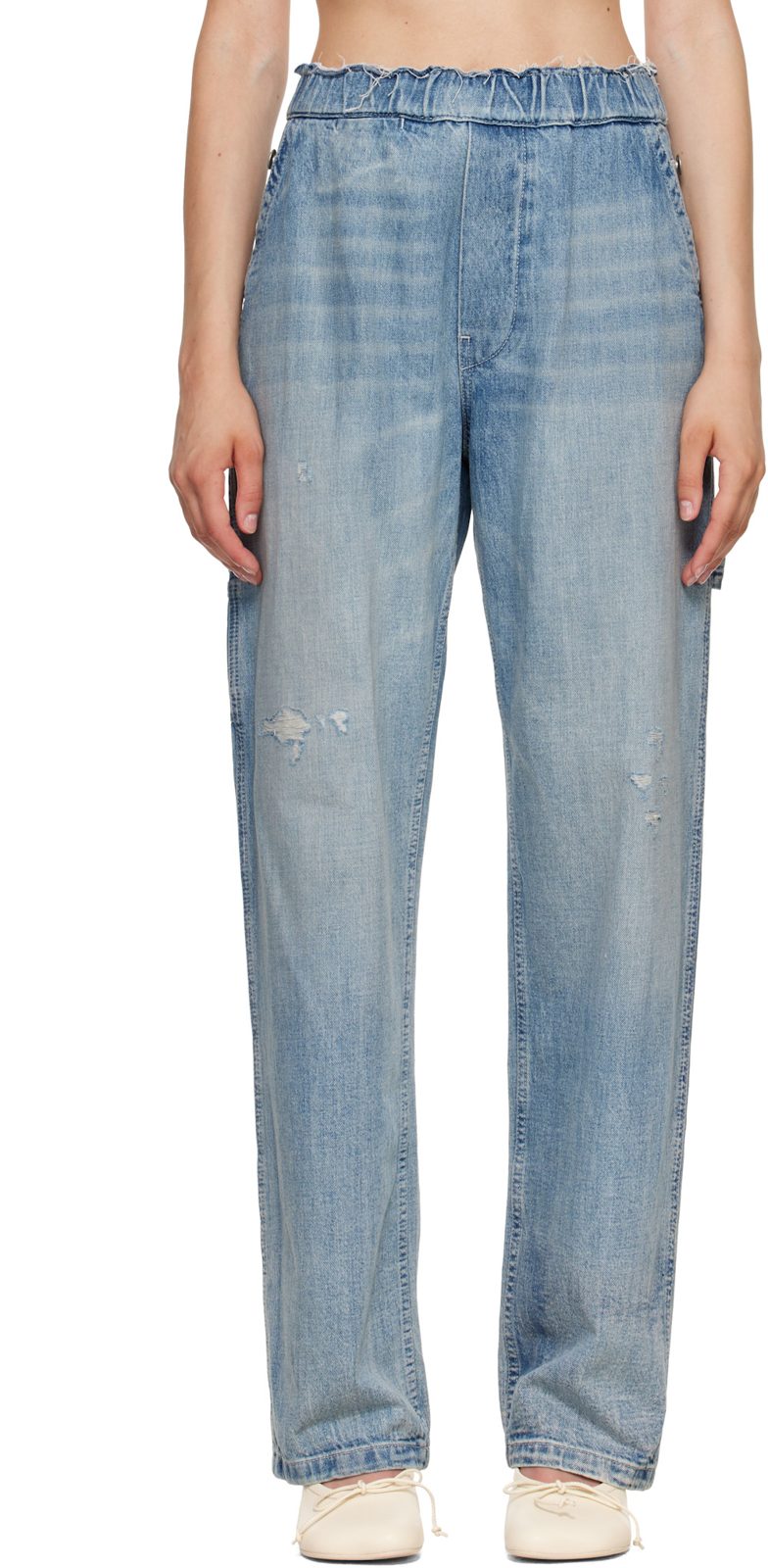 Blue Overall Jeans 262188F069013