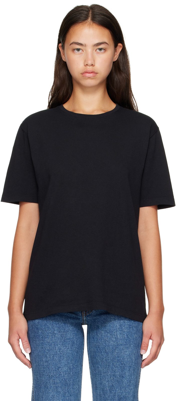 Black Mae T-shirt 262914F110006