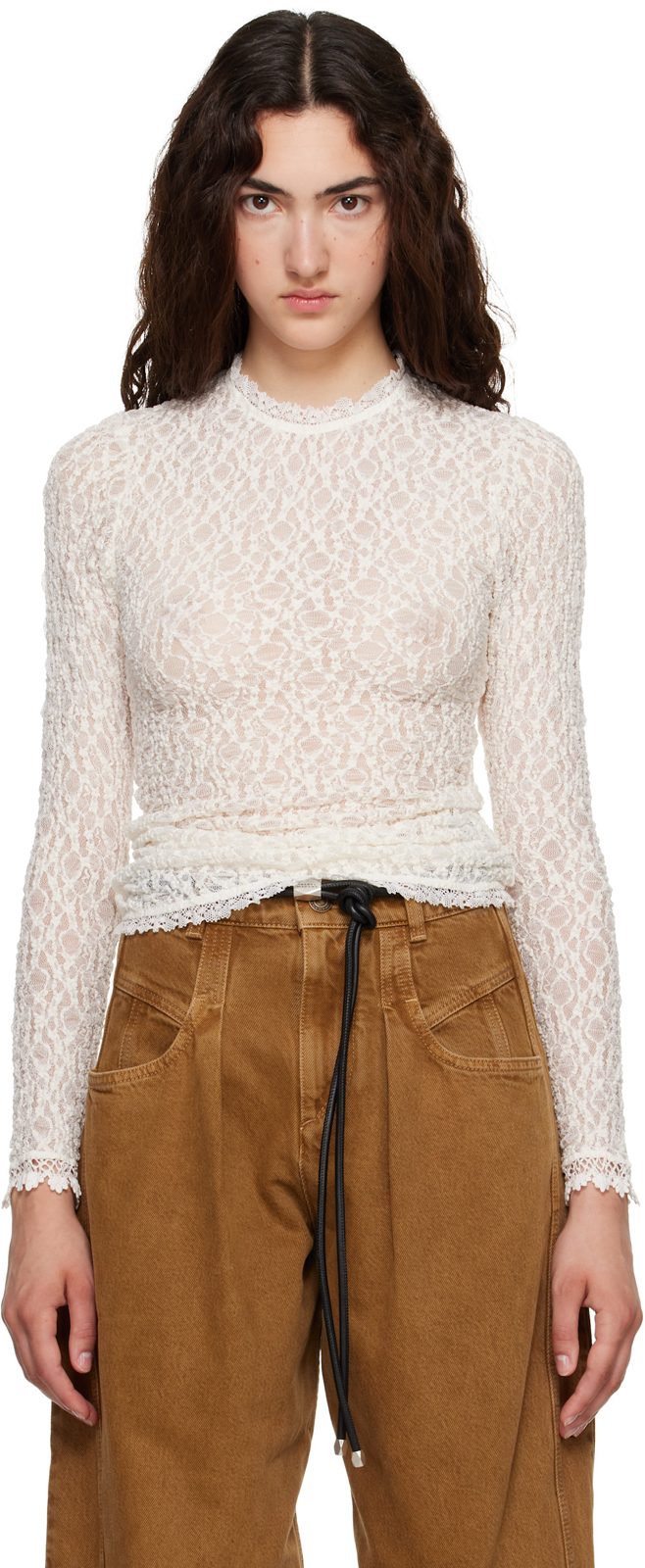 White Brany Top 262600F110001