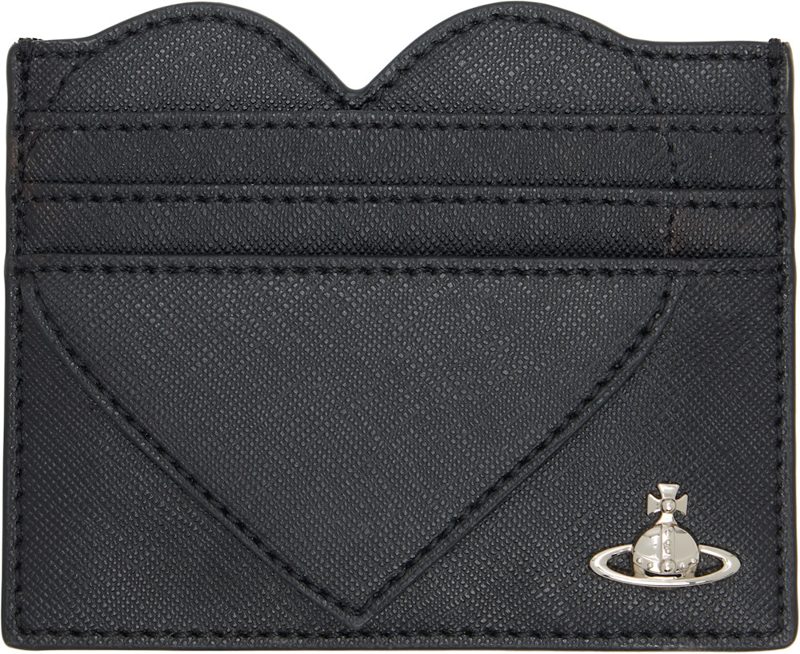 Black Heart Card Holder 262314F037002