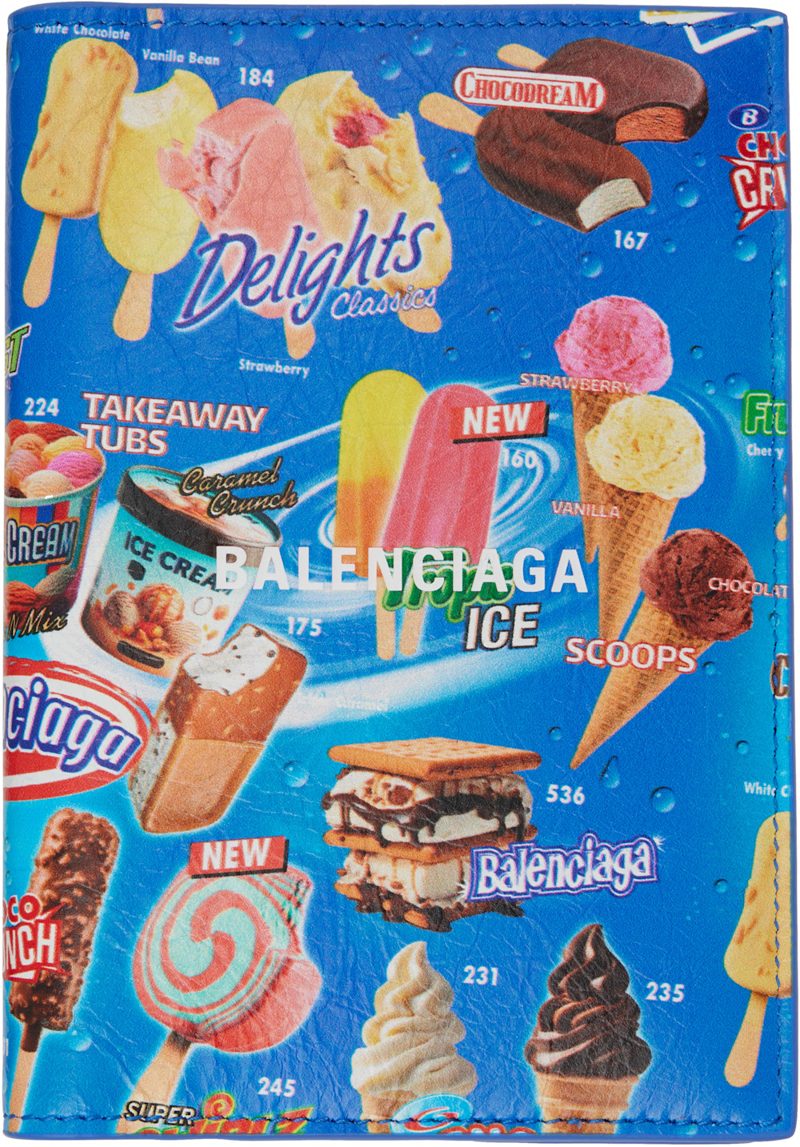 Blue Sweet Treat Passport Holder 261342F040002