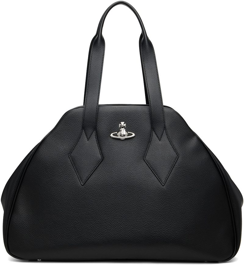 Black Yasmine Large Tote 262314F049006