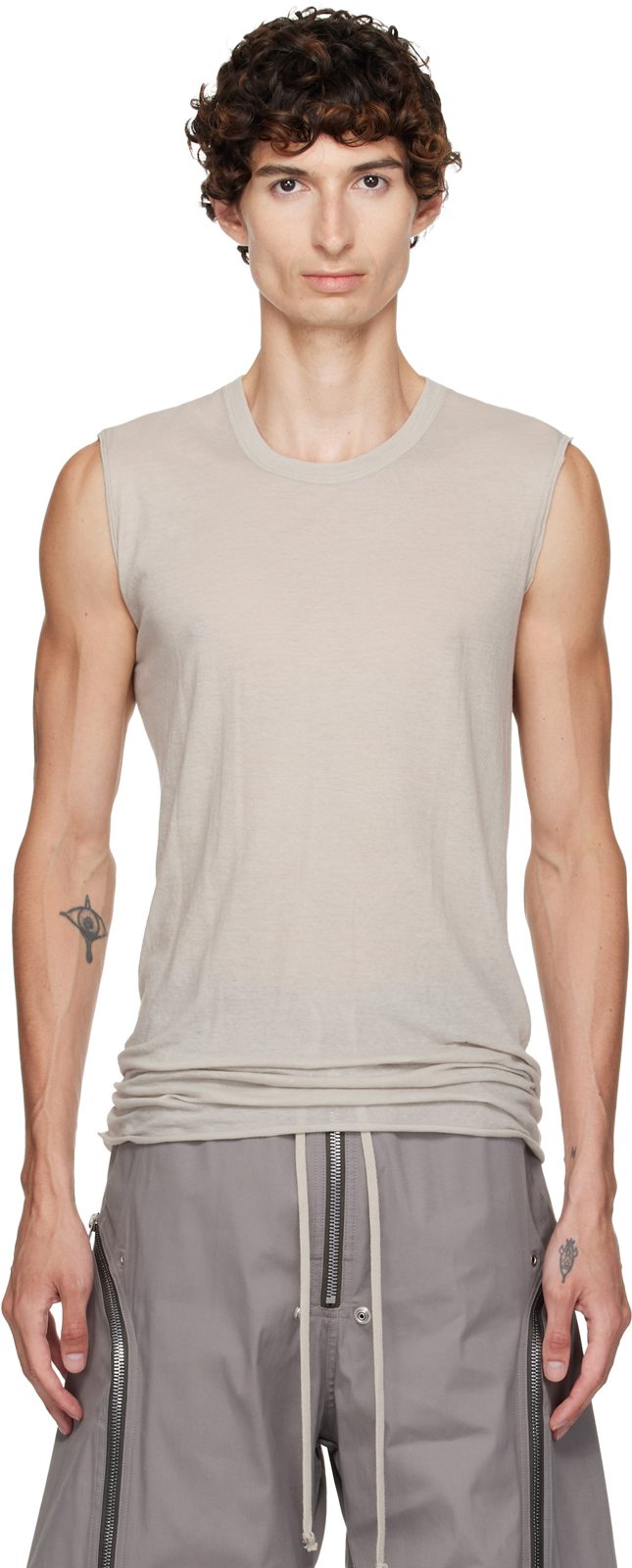 오프화이트 Tower Basic SL Tank Top 262232M214015