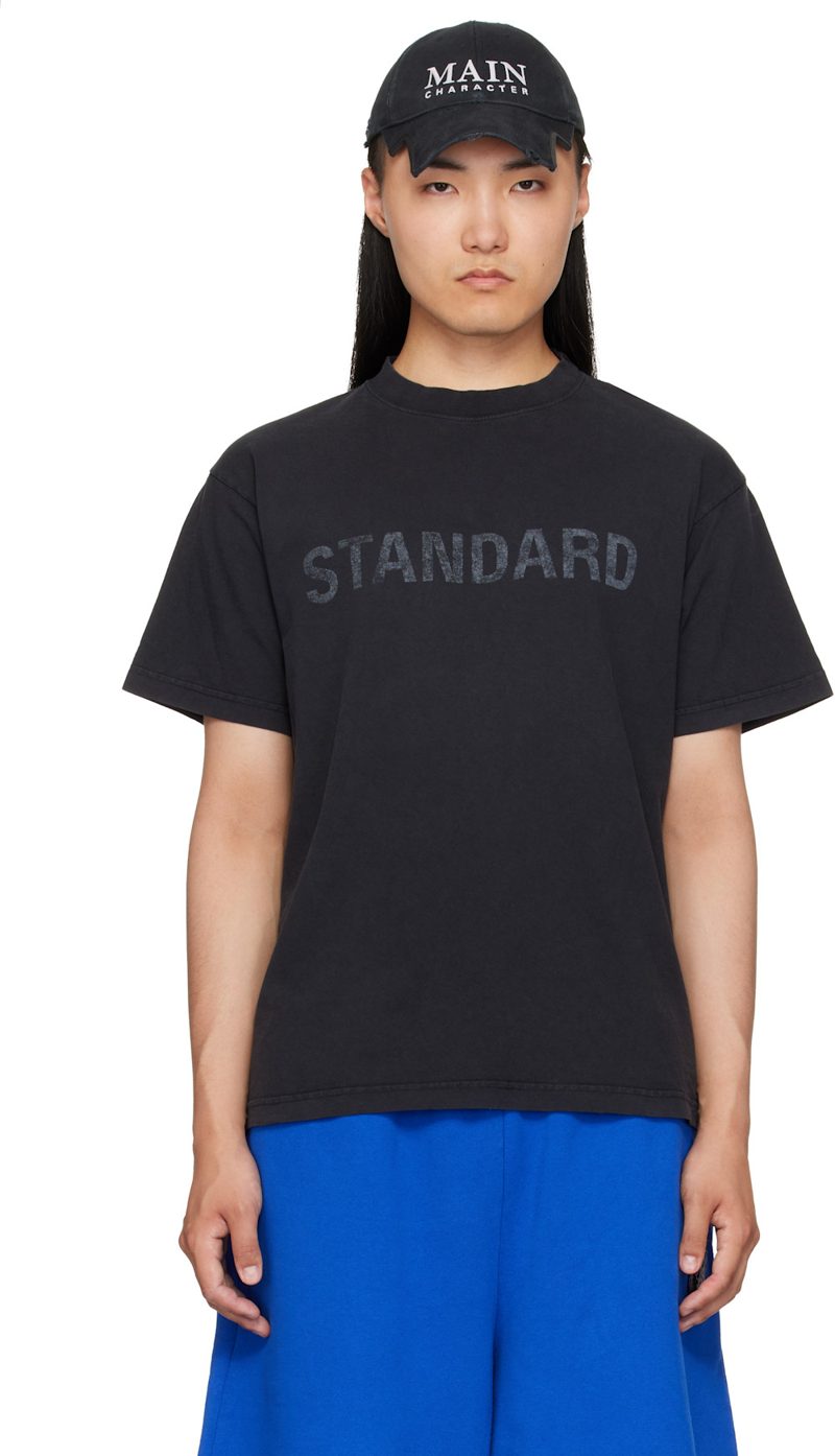 Black Standard T-Shirt 262342M213016