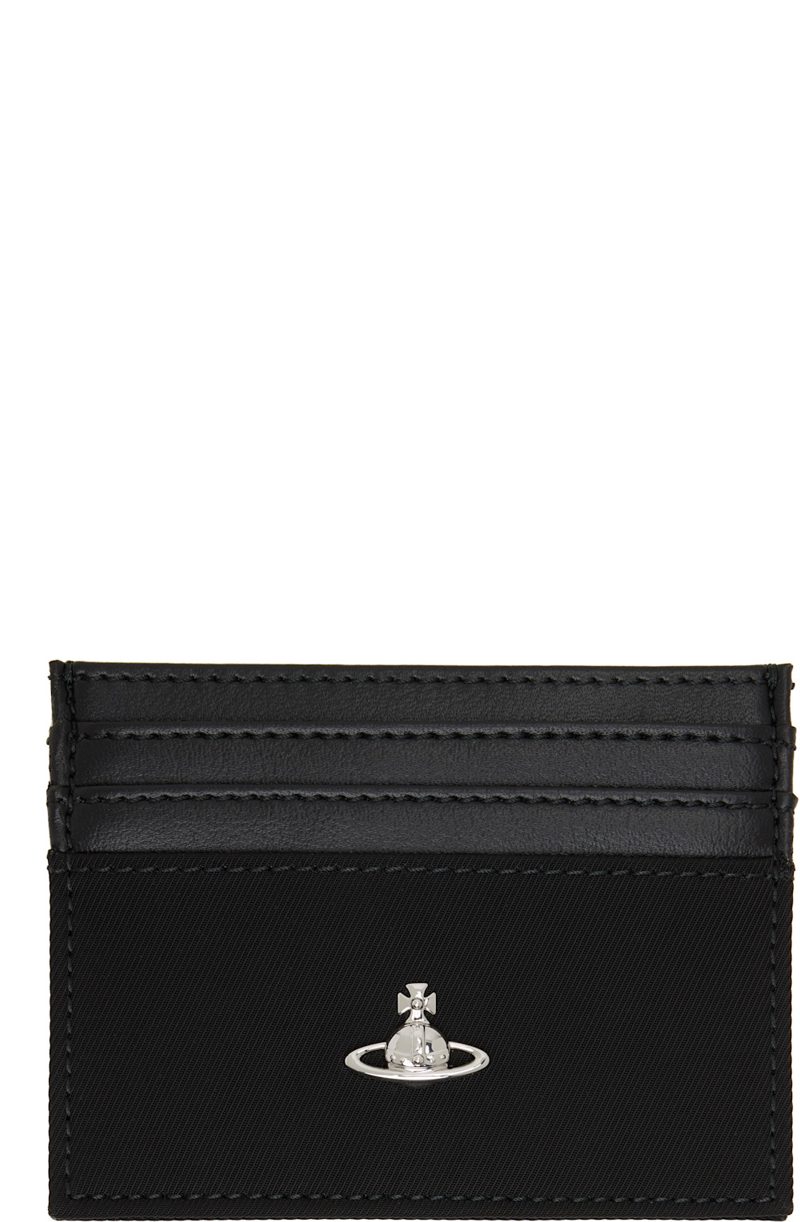 Black Orb Flat Card Holder 262314M163012