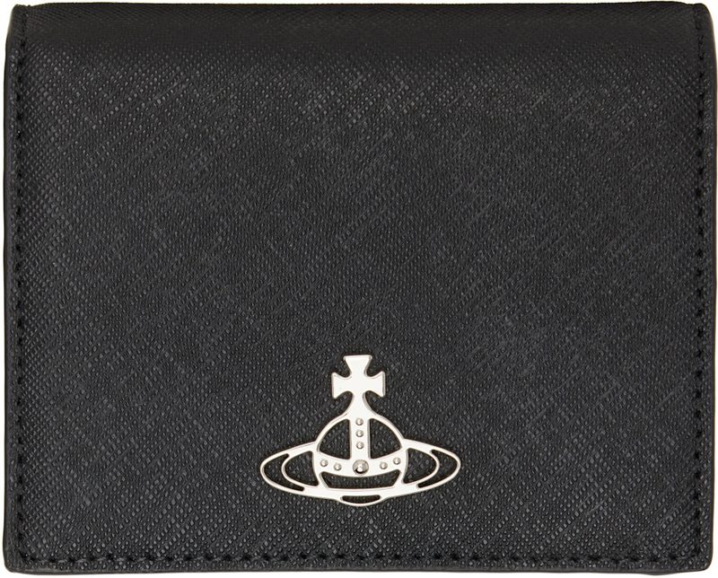 Black Leather Wallet 262314M164031