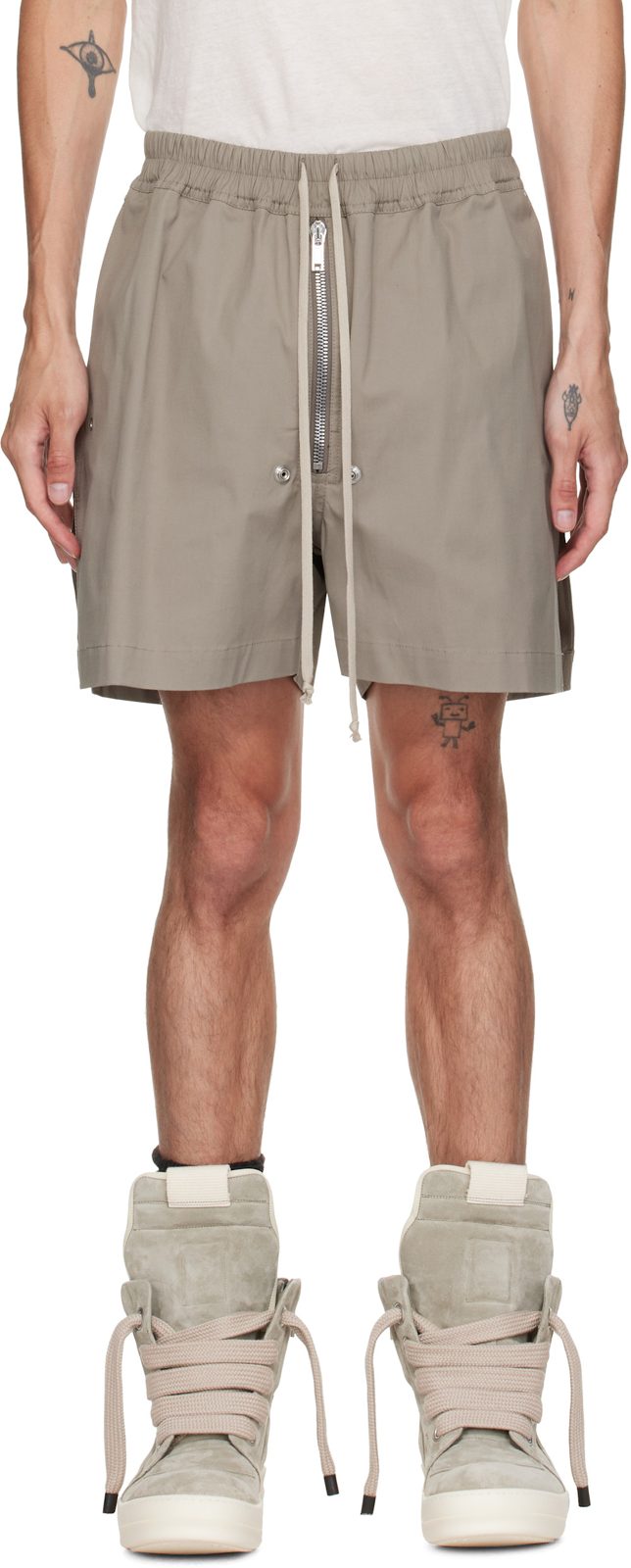 Taupe Tower Bela Boxers Shorts 262232M193053