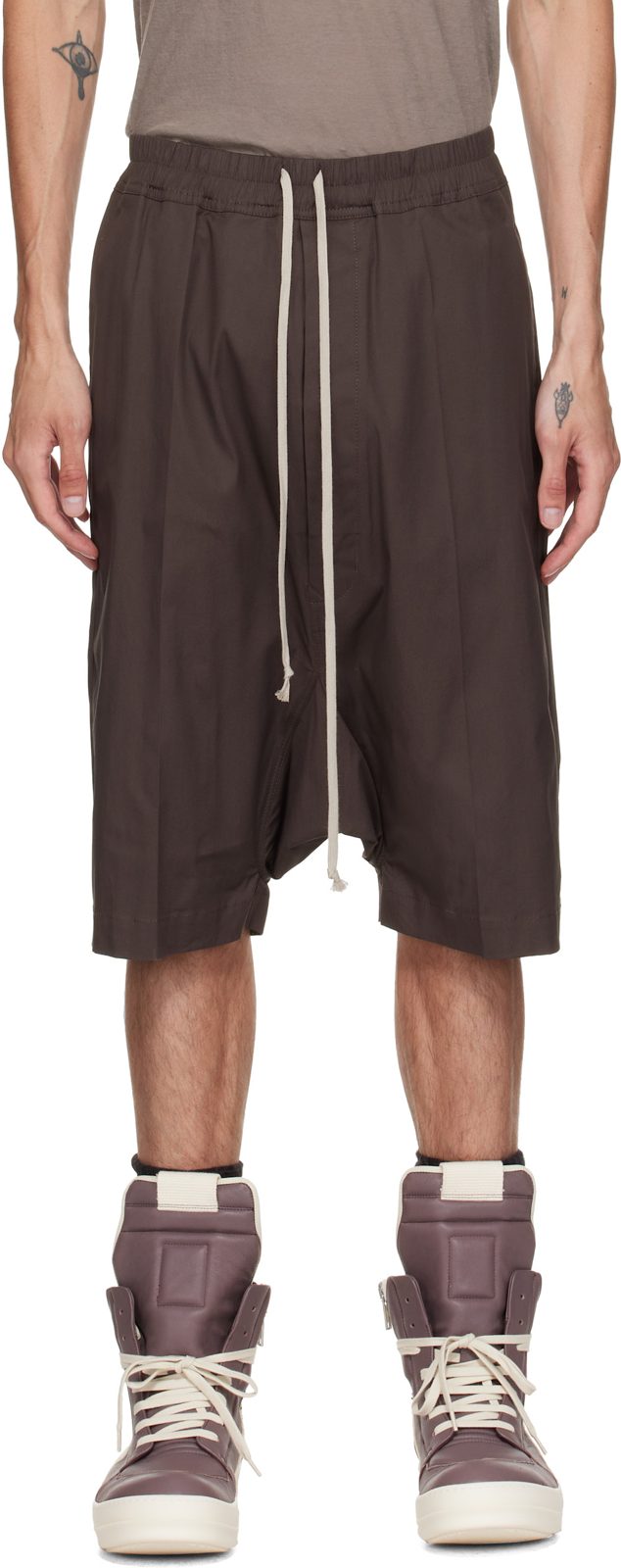 Gray Tower Rick S Pods Shorts 262232M193019