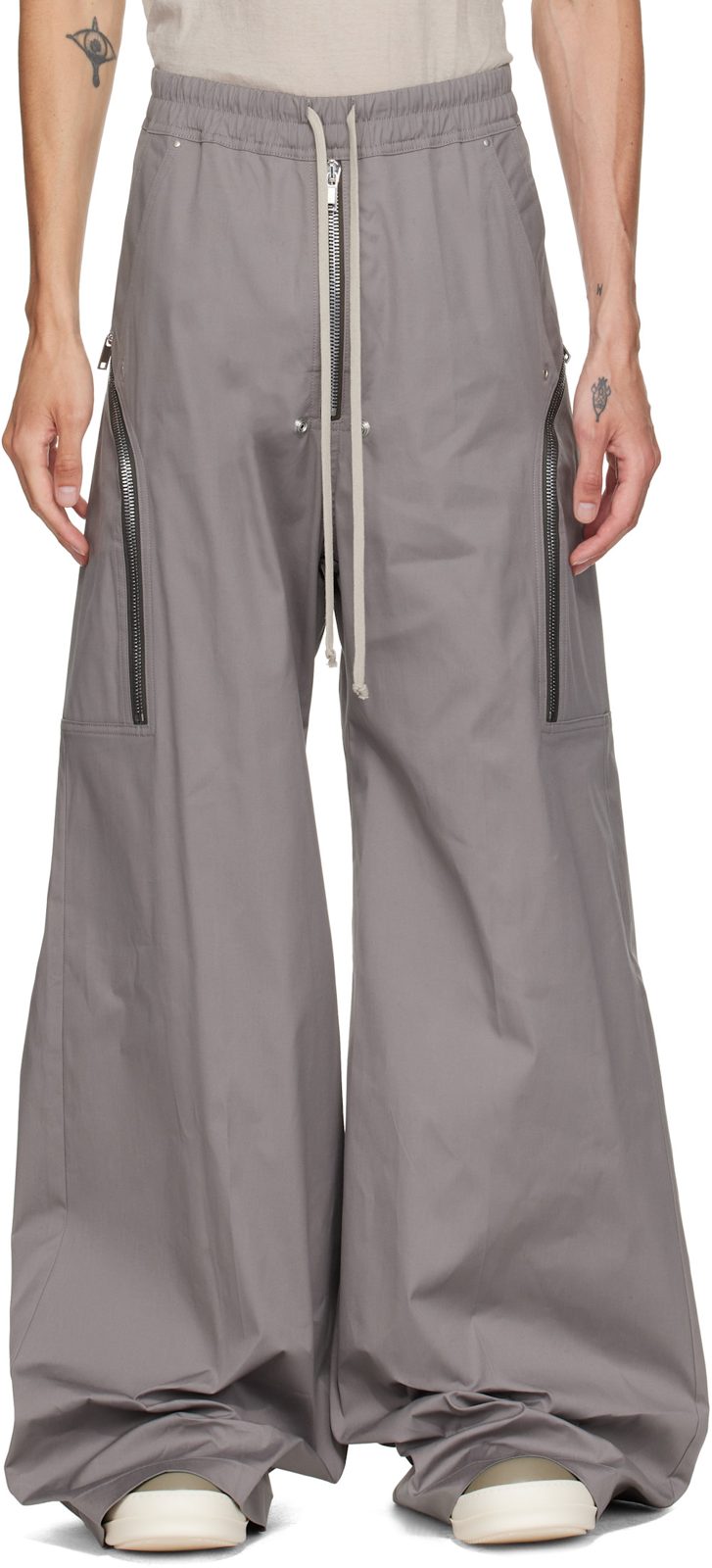 Gray Tower Heizer Belas Cargo Pants 262232M188018