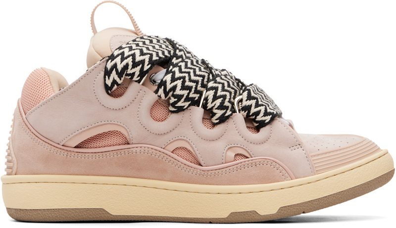 Pink Curb Sneakers 262254M237079