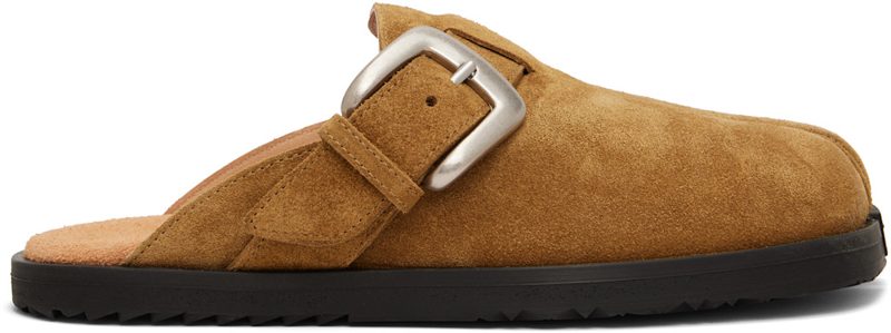 Tan Tabi Daily Mule Loafers 262168M234000