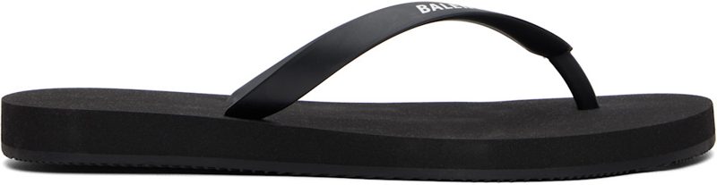 Black Logo Flip-Flops 262342F124002
