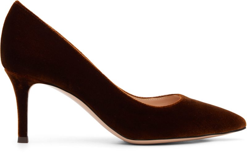 Brown Gianvito 70 Heels 262090F122011