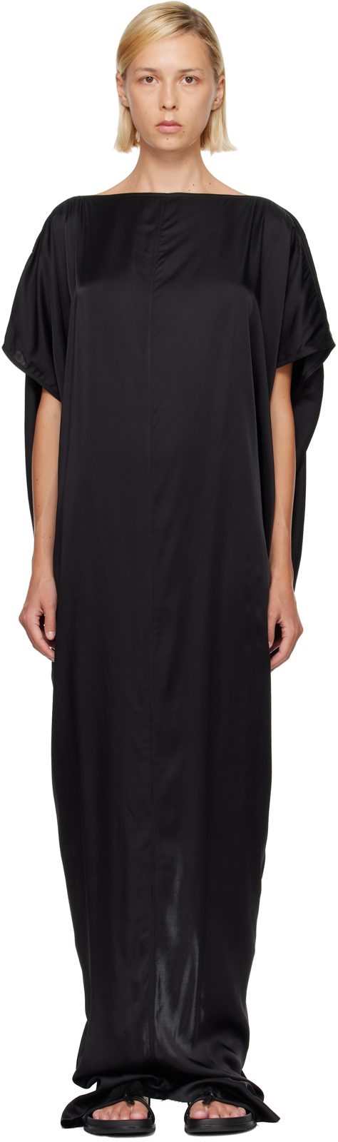 Black Tower Dagger Maxi Dress 262232F055001
