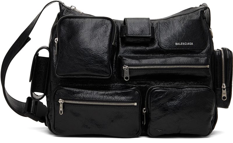 Black Superbusy Messenger Bag 262342M170001
