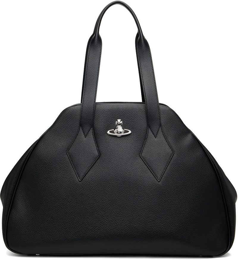 Black Yasmine Large Tote 262314M169000