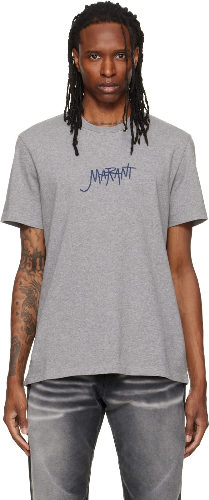 Gray Honore T-shirt 262600M213007