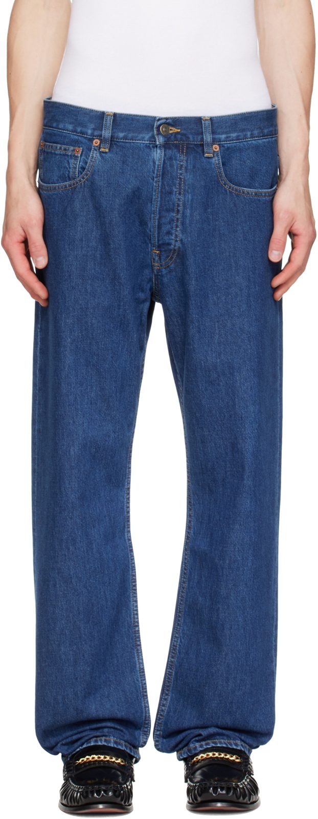 Blue VGold Jeans 262476M186000