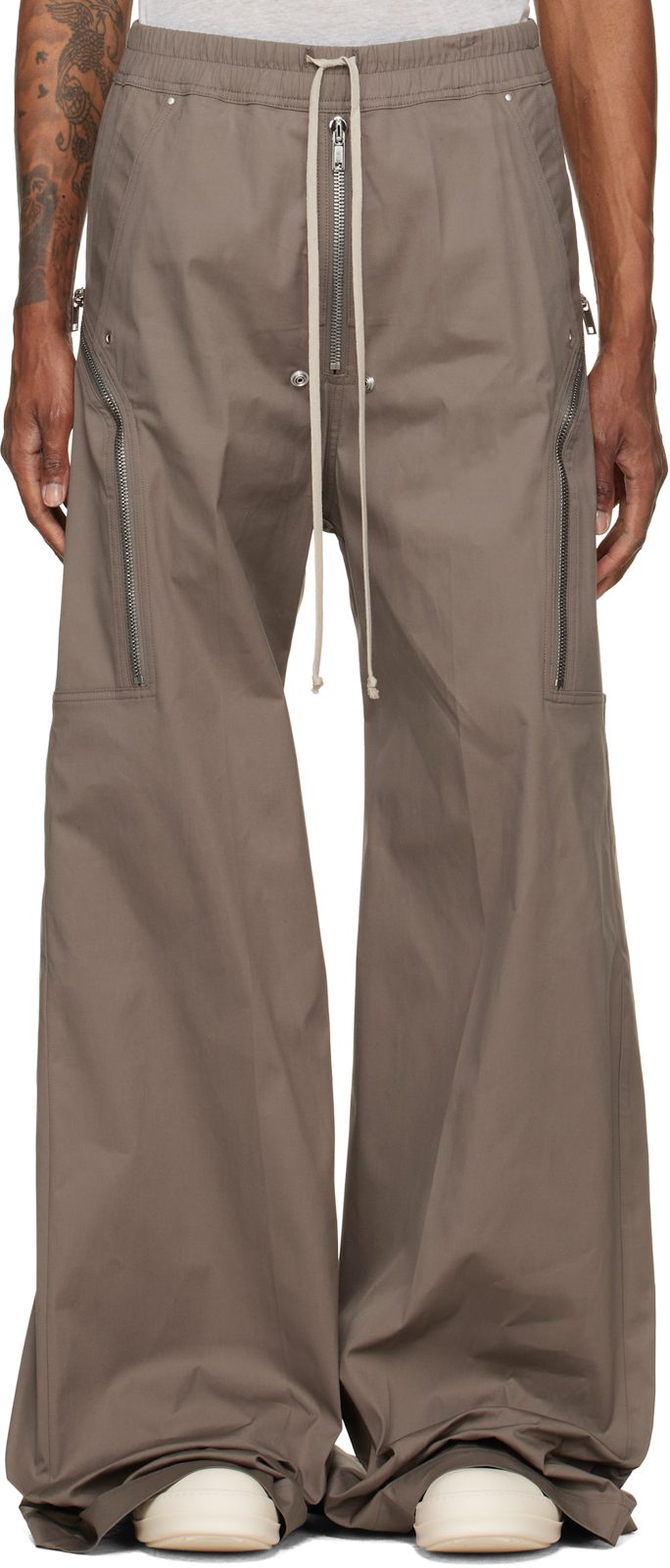 Gray Tower Heizer Belas Cargo Pants 262232M188017