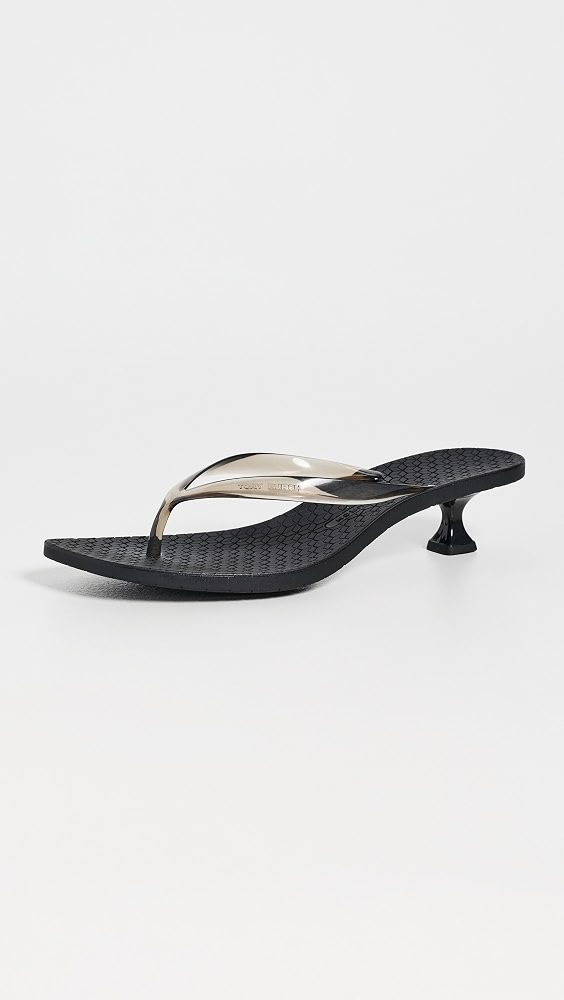 Jelly Heel Sandals_Black / Black
