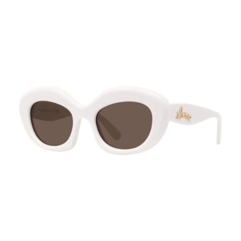 CURVY Brown Cat Eye Ladies Sunglasses LW40153I 25E 51