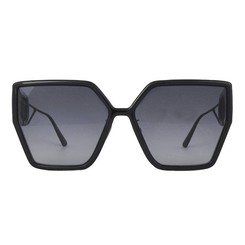 30MONTAIGNE BU Smoke Gradient Butterfly Ladies Sunglasses CD40034U 01B 61_Shiny Black
