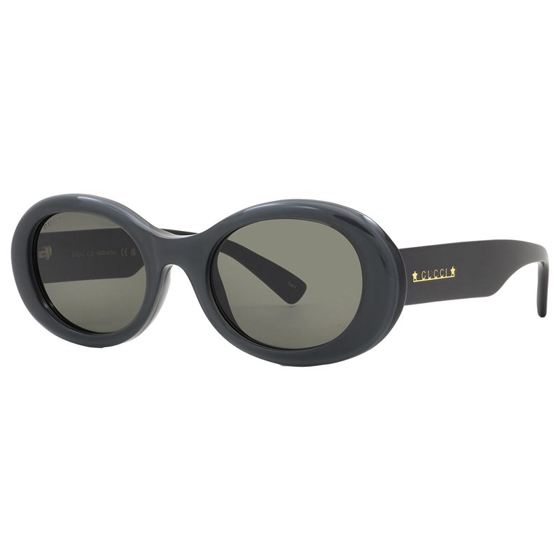 Grey Oval Ladies Sunglasses GG1587S 001 52