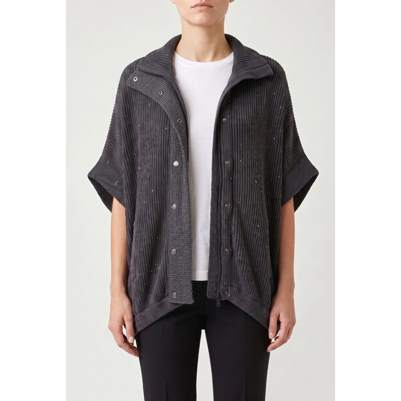 Brunello Cucinelli Womens Jacket Nwt_Grey