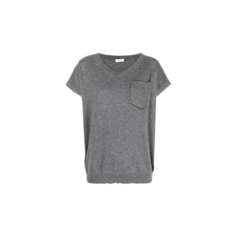 Brunello Cucinelli Wogrey Wool Relaxed Sweater_Grey