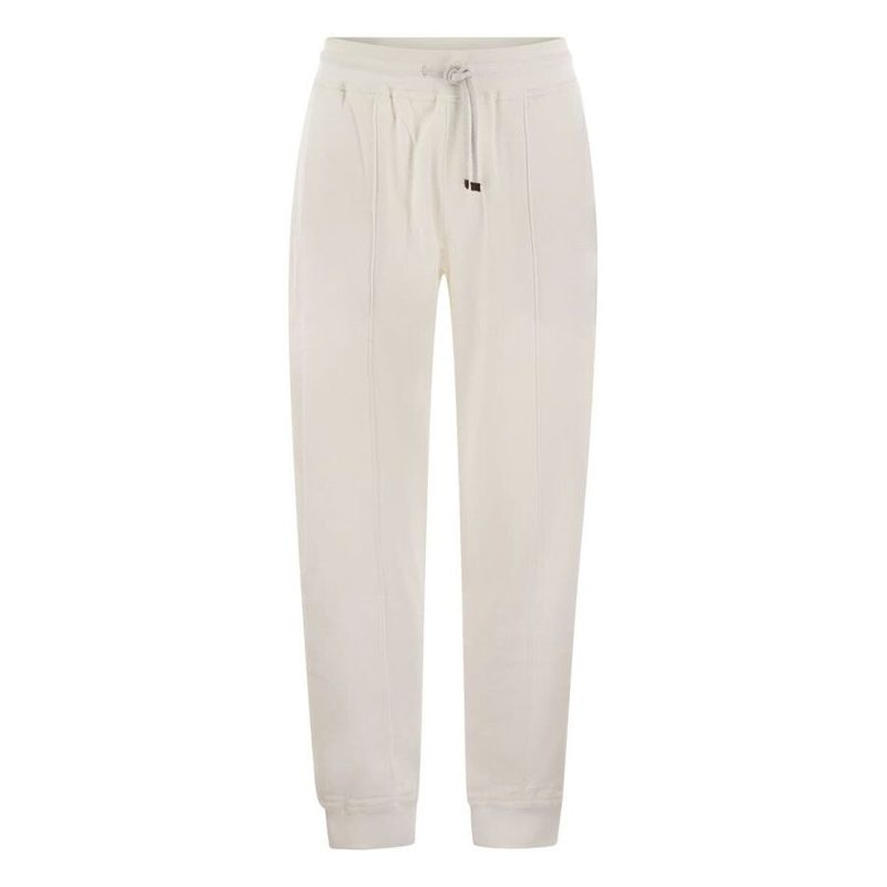 Brunello Cucinelli [오프화이트] Tailored Jogger Pants_White