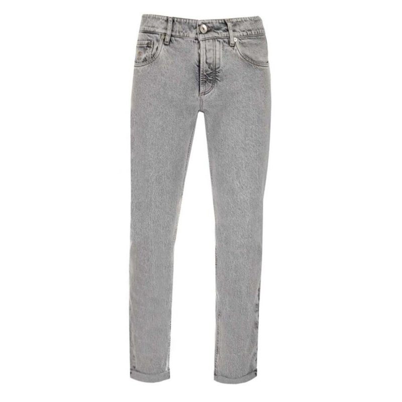 Brunello Cucinelli Stonewashed Denim Jeans_Grey
