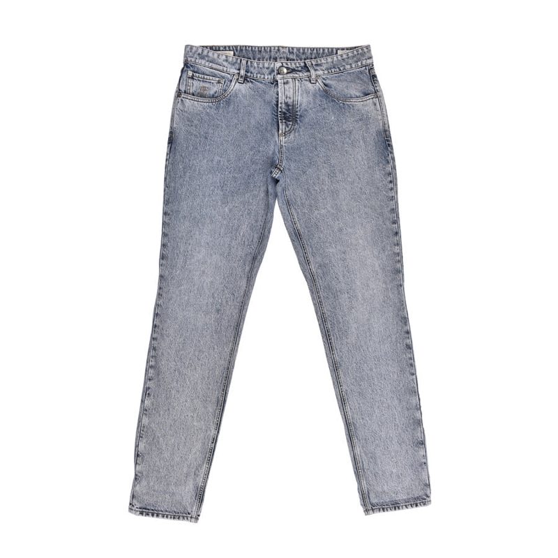 Brunello Cucinelli Light Wash Denim Jeans_Blue