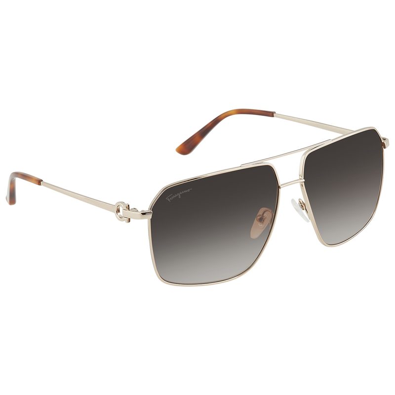 Salvatore Grey Pilot Mens Sunglasses SF238S 717 62