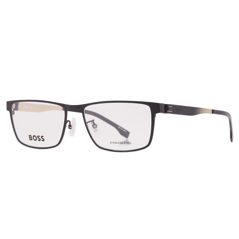 Hugo [보스] Demo Rectangular Mens Eyeglasses [보스] 1342/F 0I46 57