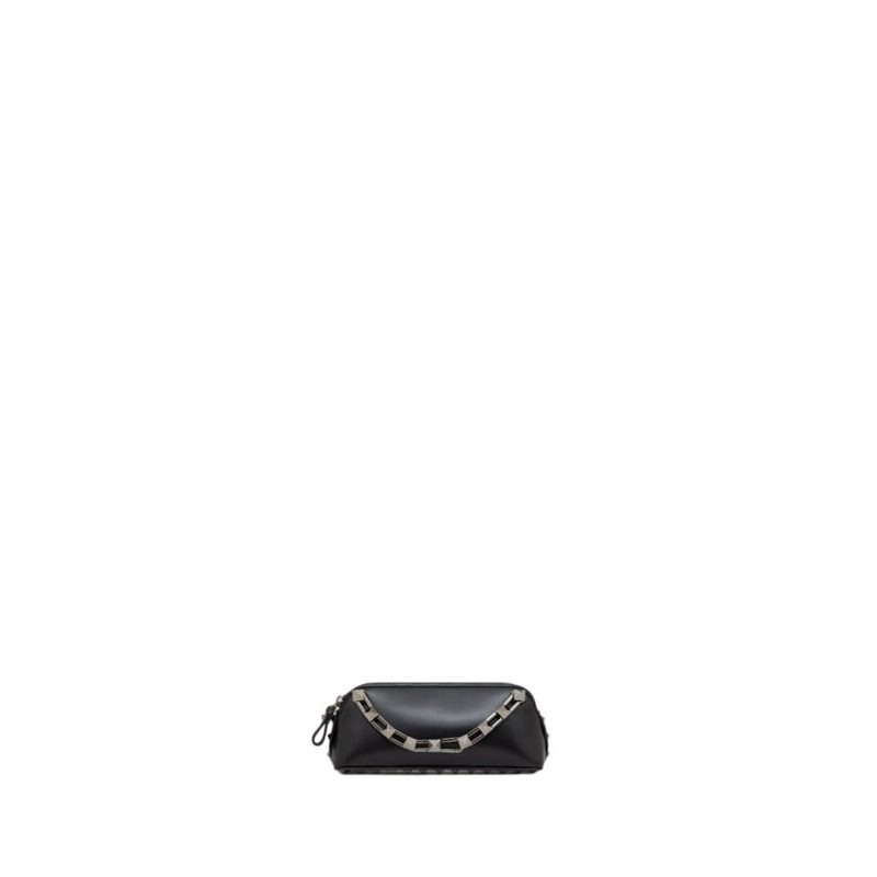 Garavani Garavani Mini Rockstud Clutch Bag_Black