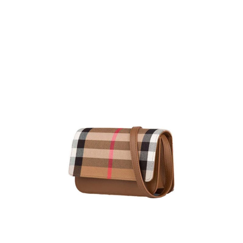Check Crossbody Bag_Earth