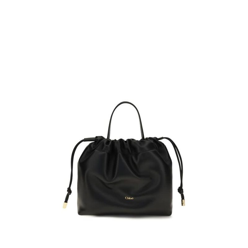 Chloe Soft Lamb Nappa Shoulder Bag ? Black_Black