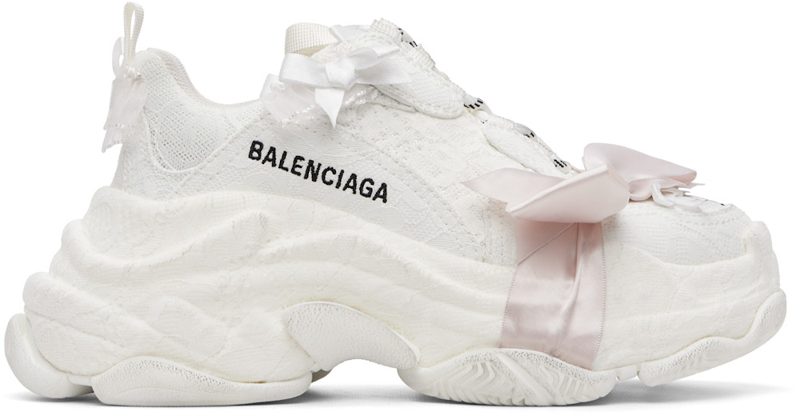White Triple S Sneakers 262342F128010