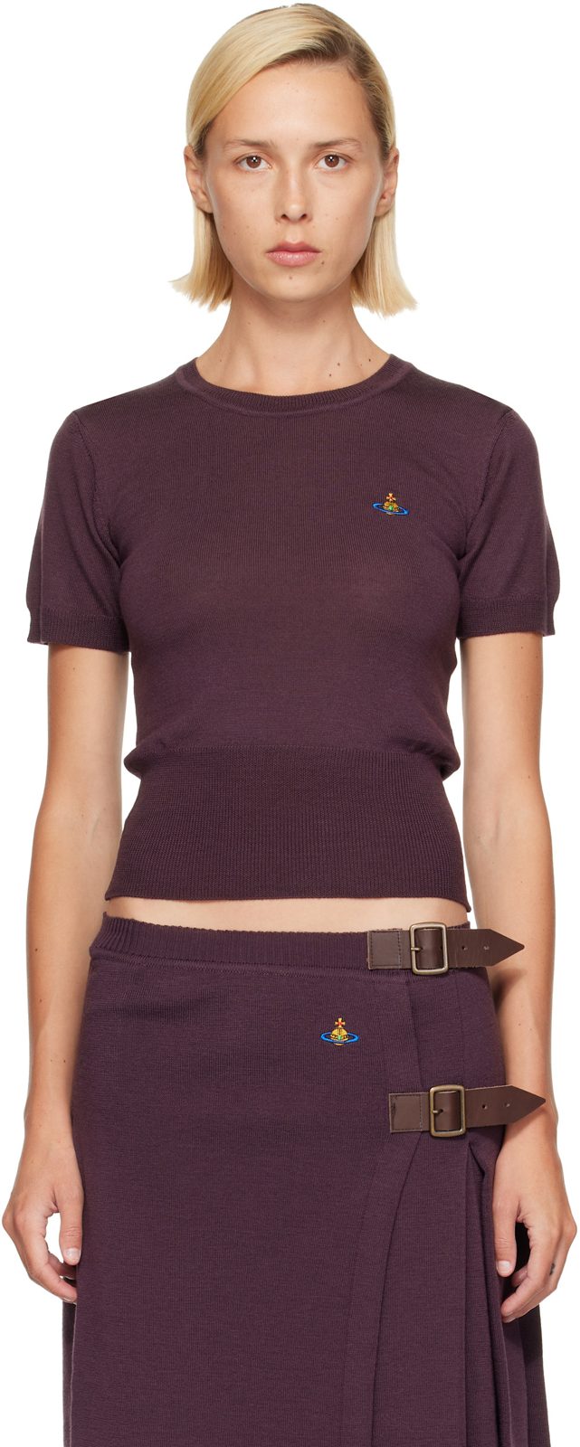 Purple Bea T-shirt 262314F110035