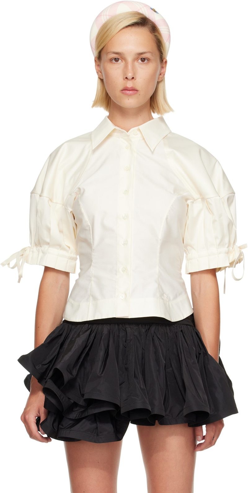 오프화이트 Idaho Blouse 262314F107002