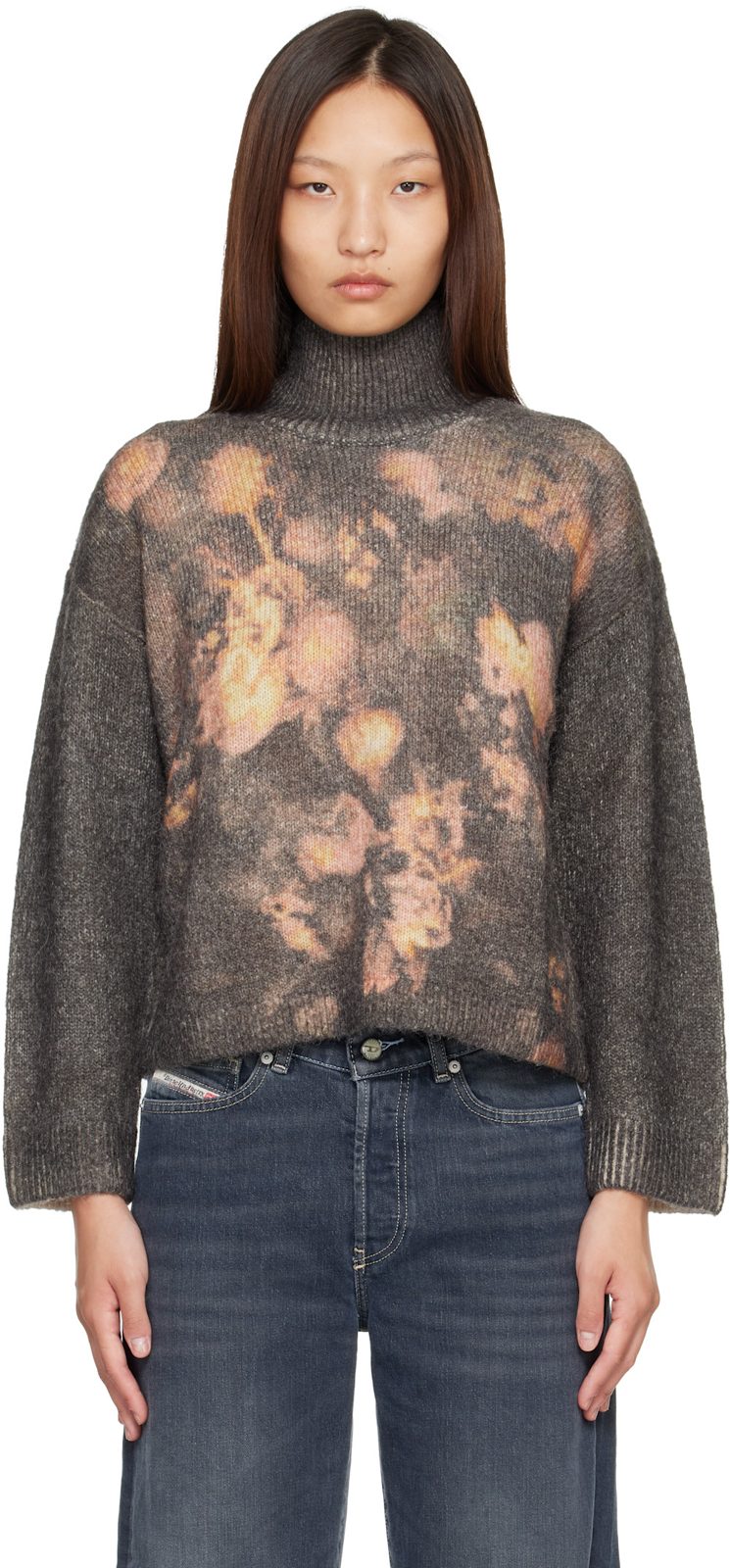 Gray M-Ciura Turtleneck 262001F099000